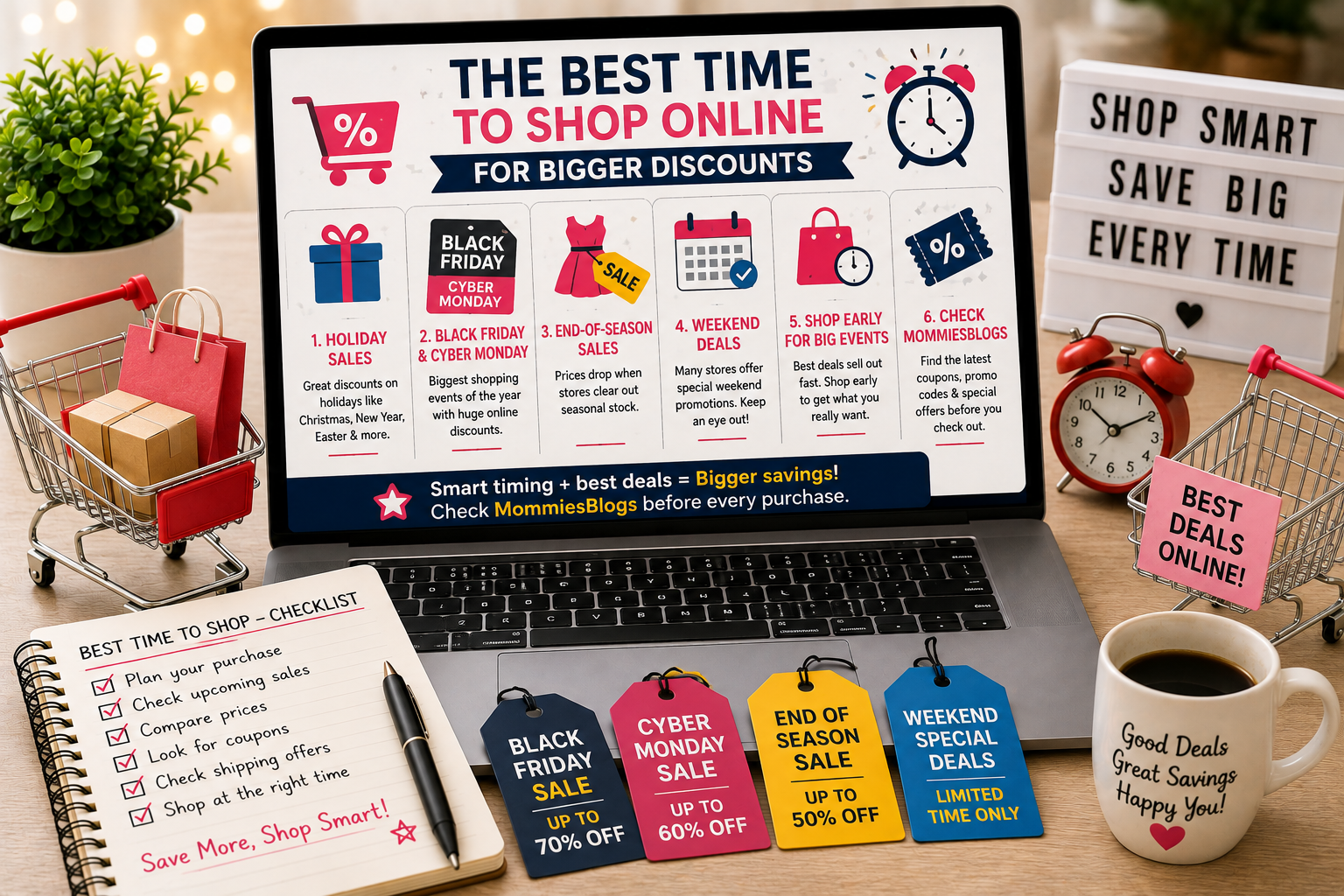 The Best Time to Shop Online for Bigger Discounts